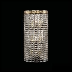 Хрустальное каскадное бра 83401B/25IV-50 G R Bohemia Ivele Crystal