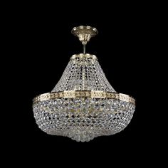 Хрустальная люстра 19281/H1/45IV G Bohemia Ivele Crystal