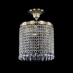 Люстра хрустальная подвесная 19201/25IV G Bohemia Ivele Crystal
