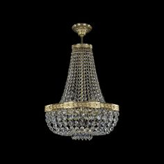 Хрустальная люстра 19273/H2/35IV G Bohemia Ivele Crystal