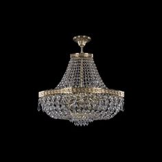 Хрустальная люстра 19273/H1/45IV G Bohemia Ivele Crystal