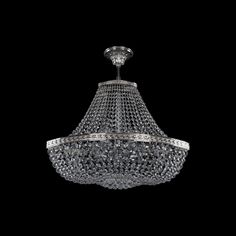 Хрустальная люстра 19283/H1/55IV Ni Bohemia Ivele Crystal