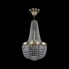 Хрустальная люстра 19281/H1/25IV G Bohemia Ivele Crystal