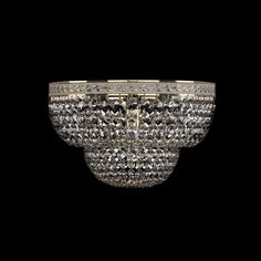 Хрустальное потолочное бра 19101B/35IV GW Bohemia Ivele Crystal