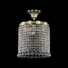 Люстра хрустальная подвесная 19201/25IV G Balls Bohemia Ivele Crystal