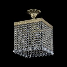 Люстра хрустальная подвесная 19202/25IV G Leafs Bohemia Ivele Crystal