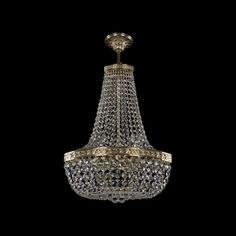 Хрустальная люстра 19283/H2/35IV G Bohemia Ivele Crystal