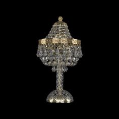 Хрустальная настольная лампа 19271L4/H/20IV G Bohemia Ivele Crystal