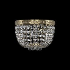 Хрустальное потолочное бра 19281B/20IV G Bohemia Ivele Crystal