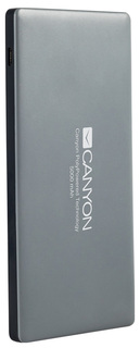 Внешний аккумулятор CANYON CNS-TPBP5DG 5000 мА/ч Grey