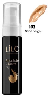 Тональный крем LiLo Absolute Matte 102 Sand beige 25 г