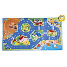 Игровой коврик Chicco Electronic City Playmat 2г+