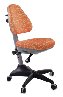 Компьютерное кресло Бюрократ KD-2/G/​GIRAFFE, бежевый/оранжевый