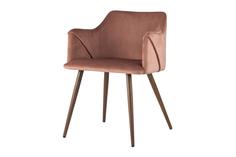 Стул Hoff Монарх 80358114, коричневый/розовый