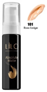 Тональный крем LiLo Absolute Matte 101 Rose Beige 25 г