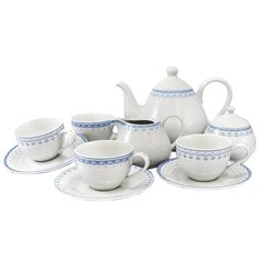Чайный сервиз на 4 персоны 11 предметов Leander "Hyggelyne Голубые узоры" 158497