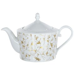 Заварочный чайник 1,1 л Cmielow Design Studio "COSMOPOLITAN Золотой узор" 163422