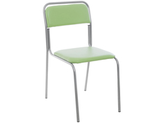 Стул Амис Аскона, хром/зеленый