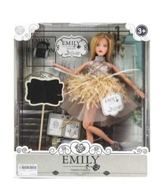 Кукла ABtoys Emily Вечерняя серия с клатчем и аксессуарами, 30см WJ-12668 Jiangsu Holly Everlasting Inc.