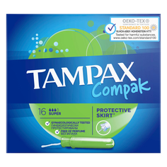 Тампоны Tampax Super Duo 16шт