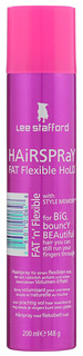 Лак для волос Lee Stafford Fat Flexible Hold Hair Spray невидимой фиксации