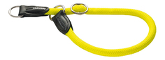 Нейлоновый ошейник-удавка Hunter Smart Freestyle Neon 60/10 желтый для собак, размер 60см