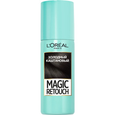 Спрей для волос L’Oreal "Magic Retouch", Холодный каштановый LOreal Paris