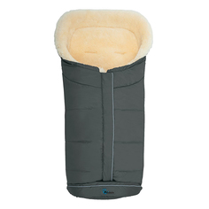 Конверт-мешок для детской коляски Altabebe Lambskin-Classic Footmuff Dark Grey