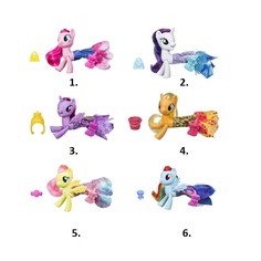 Фигурка My little Pony My Little Pony Мерцание. Пони в волшебных платьях в ассортименте