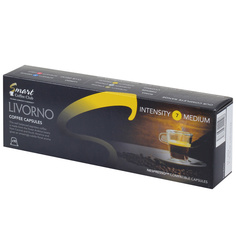 Капсулы Smart Coffee club livorno для кофемашин Nespresso 10 капсул