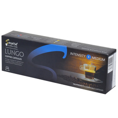Капсулы Smart Coffee club lungo для кофемашин Nespresso 10 капсул