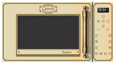 Микроволновая печь с грилем и конвекцией Kaiser M 2500 ElfEm beige