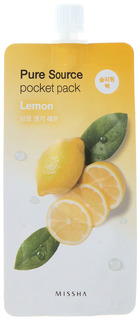 Маска для лица MISSHA Pure Source Pocket Pack - Lemon 10 мл