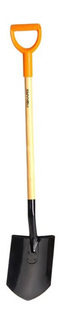 Лопата штыковая Fiskars 131640 с черенком