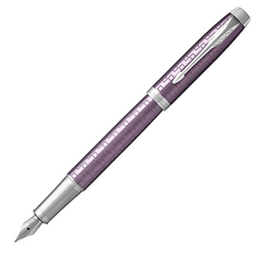 Ручка перьевая Parker IM Premium - Dark Violet CT, F