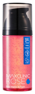 Пенка для умывания Maxclinic Rose Vitamin Oil Foam 110 мл