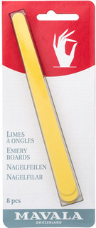 Пилочки для маникюра MAVALA Emery Boards, 8 шт, 9090612