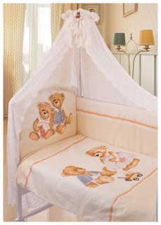 Комплект детского постельного белья Золотой Гусь ВИНТАЖ Sweety Bear 1753