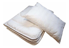 Одеяло и подушка Сонный Гномик из лебяжьего пуха