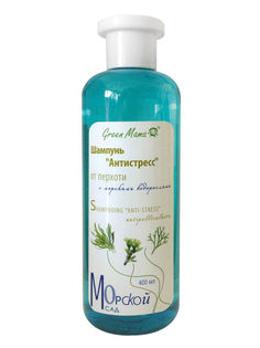 Шампунь GREEN MAMA от перхоти с морскими водорослями