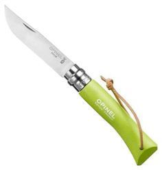 Туристический нож Opinel 001442 №7 Tradition Bushwacker Green-Apple