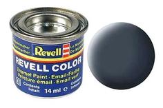 Эмалевая краска антрацит рал 7021 матовая Revell