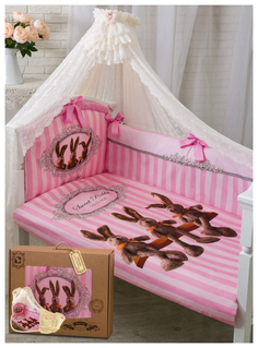 Комплект детского постельного белья Золотой Гусь ВИНТАЖ Sweet Rabbit 1716