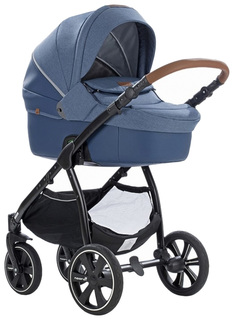 Коляска детская 2 в 1 Noordi Fjordi Melange Sport Leather 2662849/SP Синий