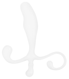 Массажер простаты BlueLine Prostate Gear белый 12,7 см