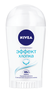 Дезодорант Nivea Эффект Хлопка 40 мл