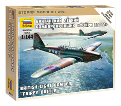 Модели для сборки Zvezda Британский легкий бомбардировщик Fairay Battle Звезда