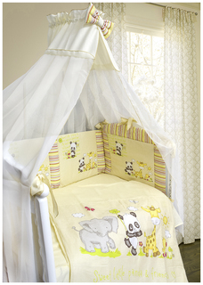 Комплект детского постельного белья Bombus ПАНДА С ДРУЗЬЯМИ 5573