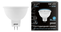 Лампочка Gauss LED MR16 5 Вт Светодиодная