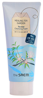 Средство для очищения The Saem Healing Tea Garden Tea Tree Cleansing Foam 150 мл